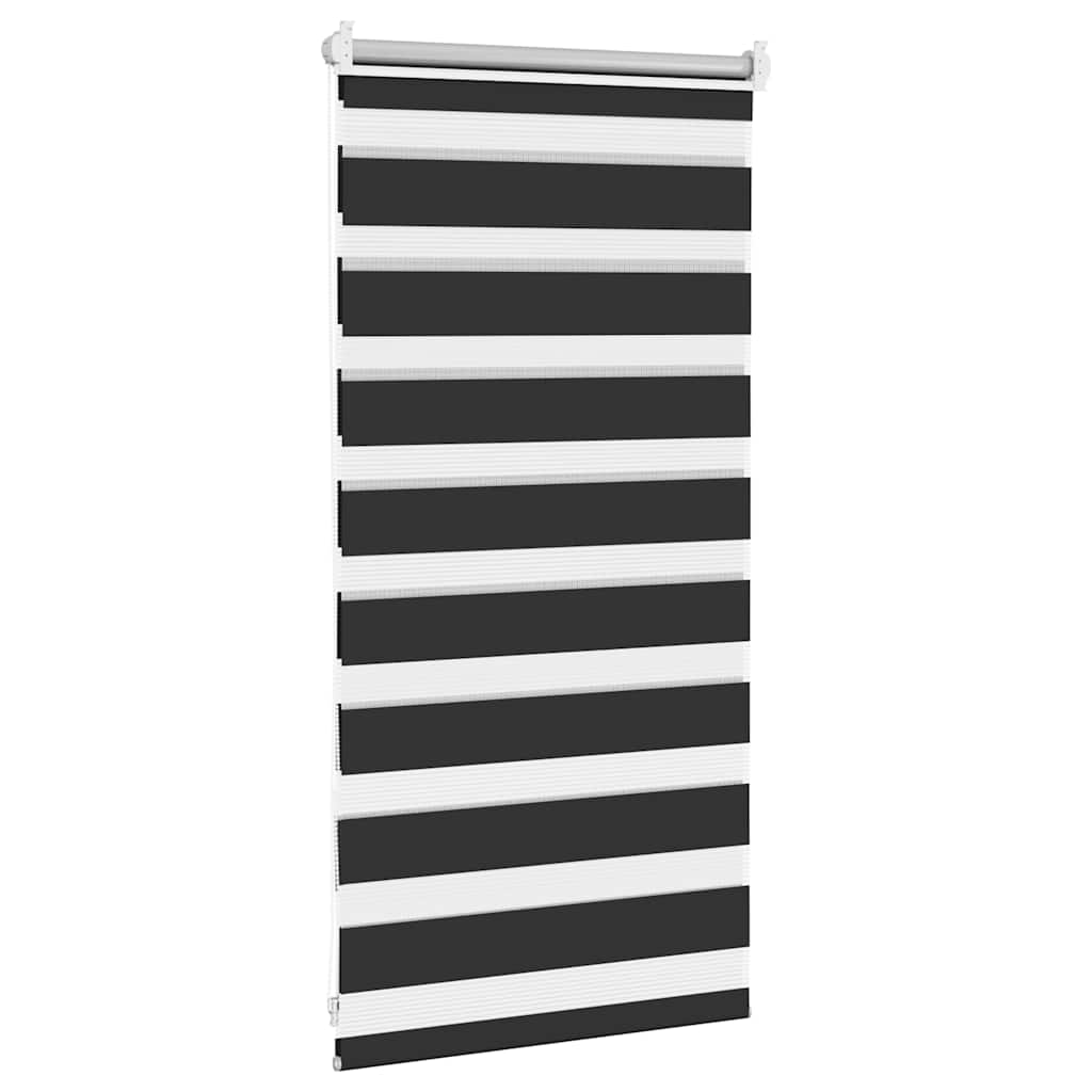 Zebra Blind 40 x 100 cm Black